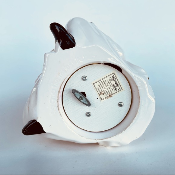 Rare Vintage Taste Setter by SIGMA Pierrot with Heart Ceramic Clown Music Box - Picture 13 of 17